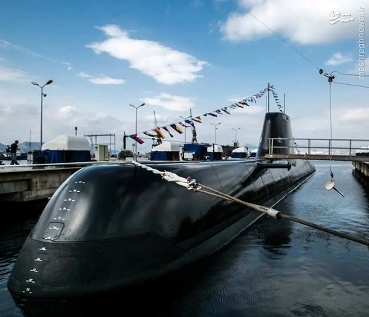 زیردریایی جدید ارتش یونان+عکس