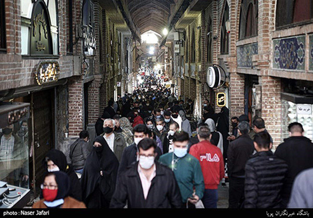 بازار تهران در روز‌های کرونایی پایان سال+عکس‌ها