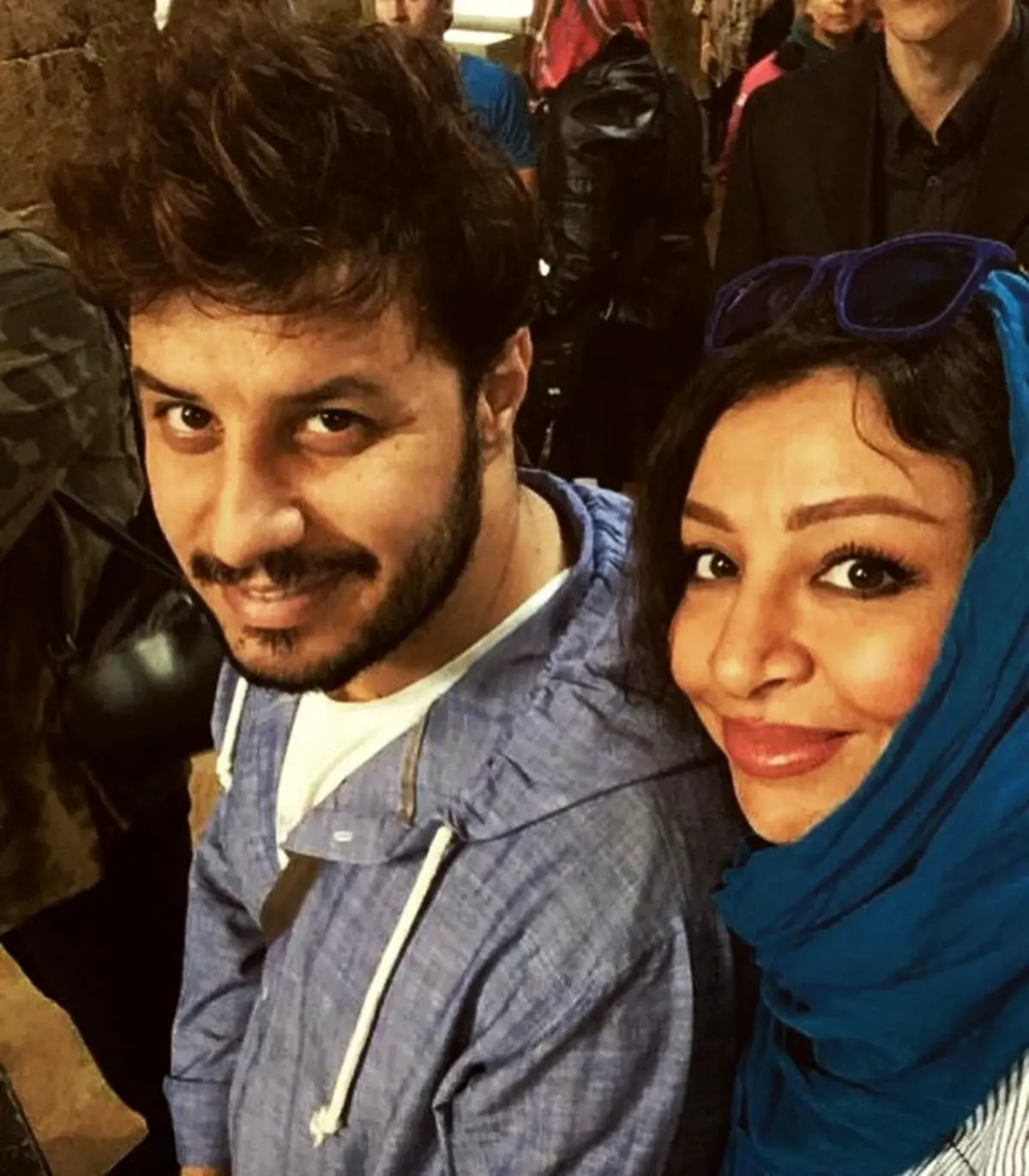 جواد عزتی تولد همسرش را با این عکس تبریک گفت