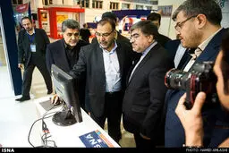 بازدید رییس جمهور از نمایشگاه مطبوعات/تصاویر