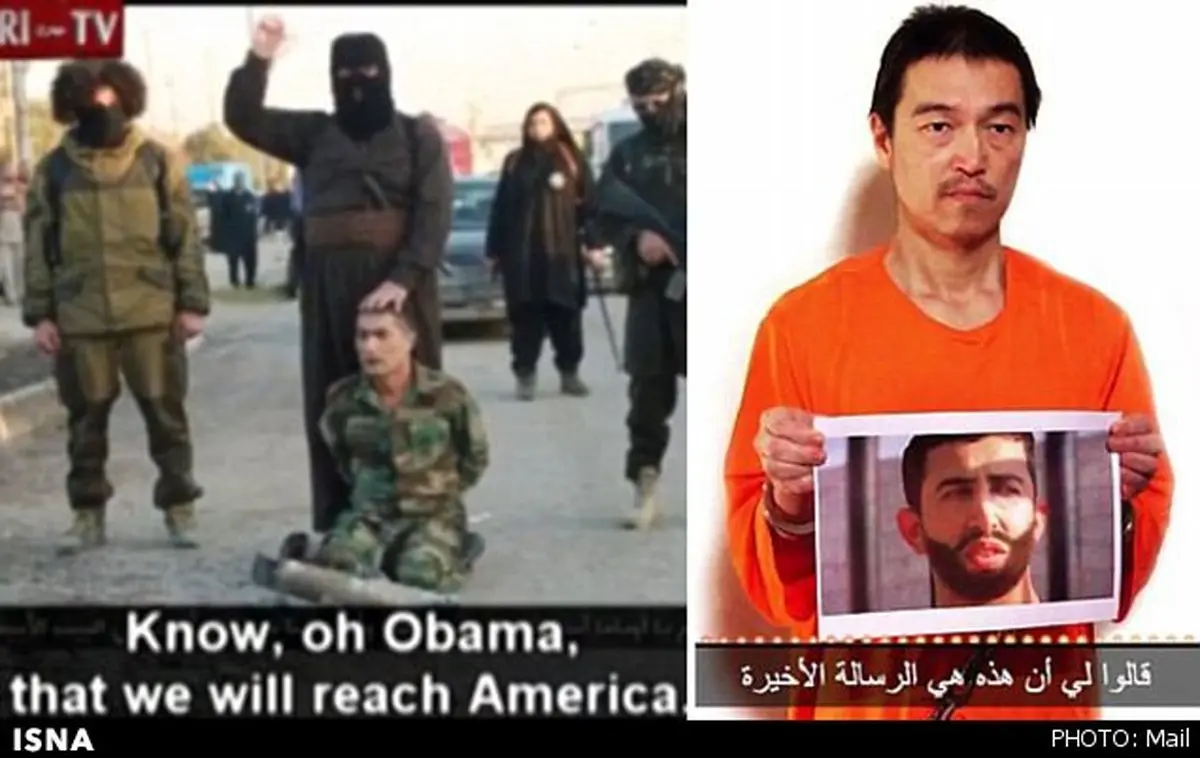 تهدید داعش برای اعدام خلبان اردنی و گروگان ژاپنی