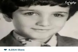 کودکی محمدرضا خان فروتن/عکس