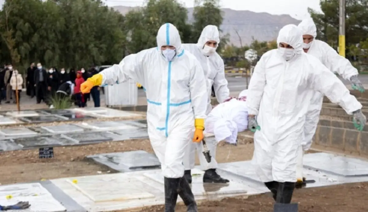 آمار کشته شدگان کرونا در ایران امروز 23 فروردین 1400 / فوتی ها نجومی شدند + اینفوگرافیک