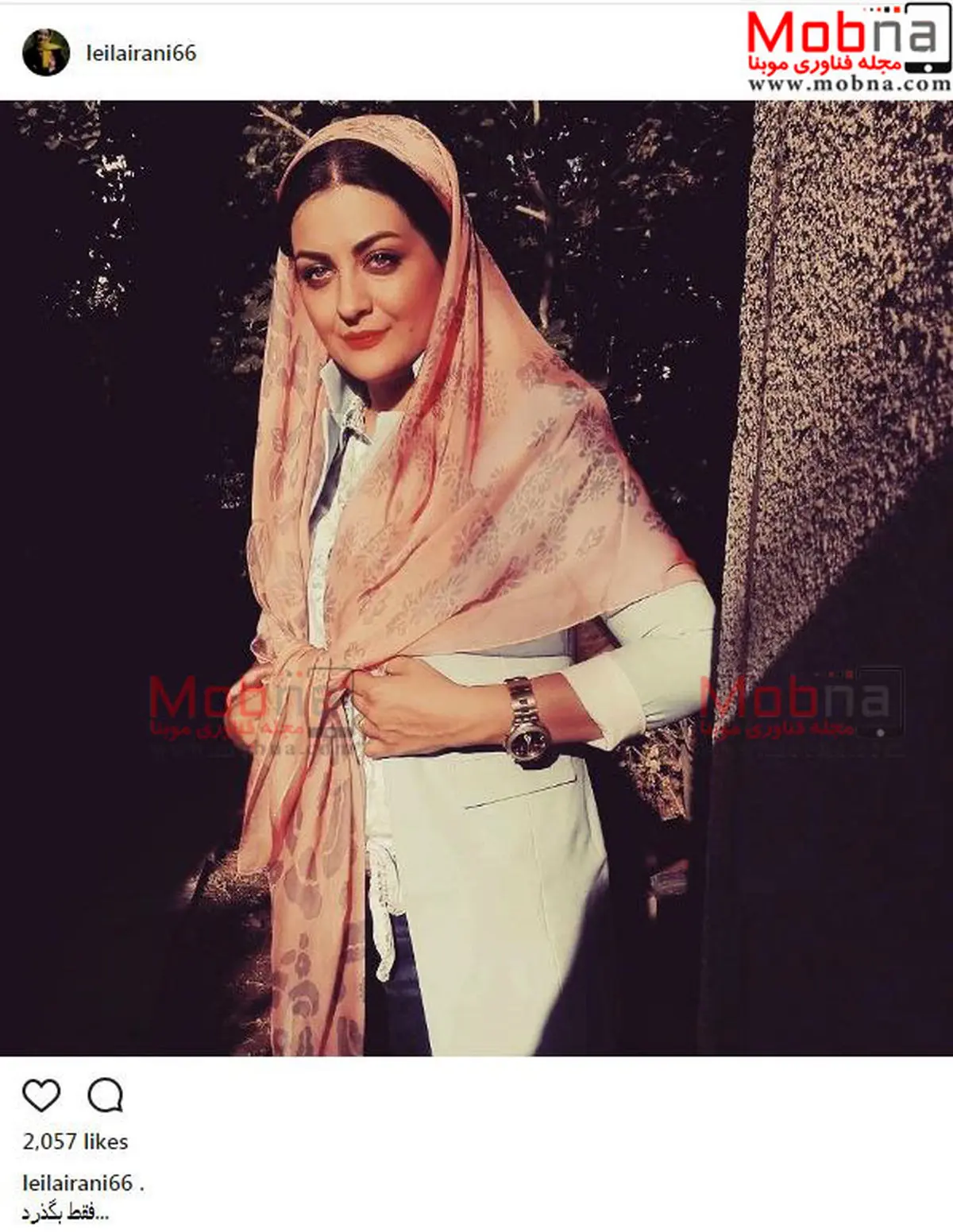 لیلا ایرانی؛ بدون شرح! / عکس
