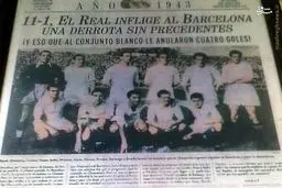 خاطره تصویری/ روزی که رئال، بارسا را 11تايی کرد