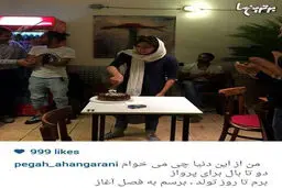 جشن تولد پگاه آهنگرانی/عکس