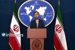 سخنگوی وزارت خارجه: از رژیم اسرائیل برای اتفاق نطنز انتقام می‌گیریم+فیلم