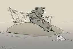 سیل در تخت جمشید!/کاریکاتور