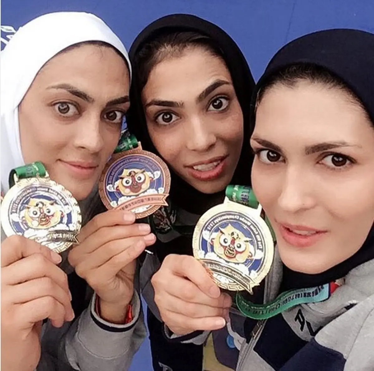 سلفی جالب خواهران منصوریان/عکس