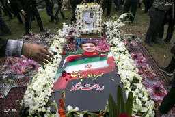 مراسم ختم مهرداد اولادی در قائمشهر/ تصاویر