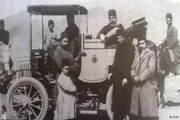 اولین اتومبیل در ایران /عکس