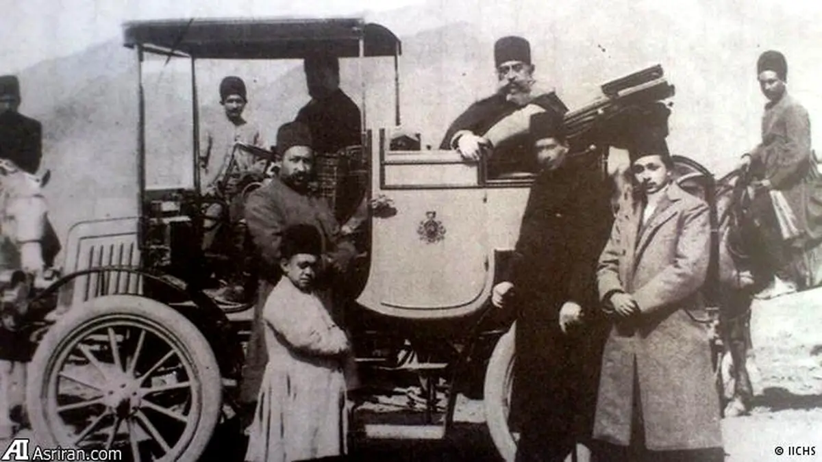 اولین اتومبیل در ایران /عکس