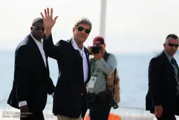 حاشیه‌های حضور جان کری در محل برگزاری المپیک/تصاویر