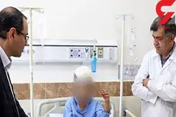 وضعیت وحشتناک دختربچه ۶ ساله‌قزوینی/ مادر بی رحمانه جمجمه اش را شکافت ! + عکس