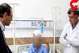 وضعیت وحشتناک دختربچه ۶ ساله‌قزوینی/ مادر بی رحمانه جمجمه اش را شکافت ! + عکس