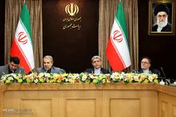 نشست خبری سه عضو اقتصادی دولت/تصاویر