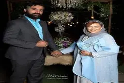 تیپ خاص و جدید بهاره رهنما در کنار همسرش/عکس