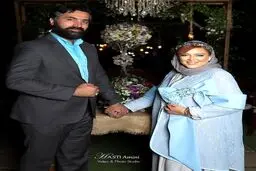 تیپ خاص و جدید بهاره رهنما در کنار همسرش/عکس