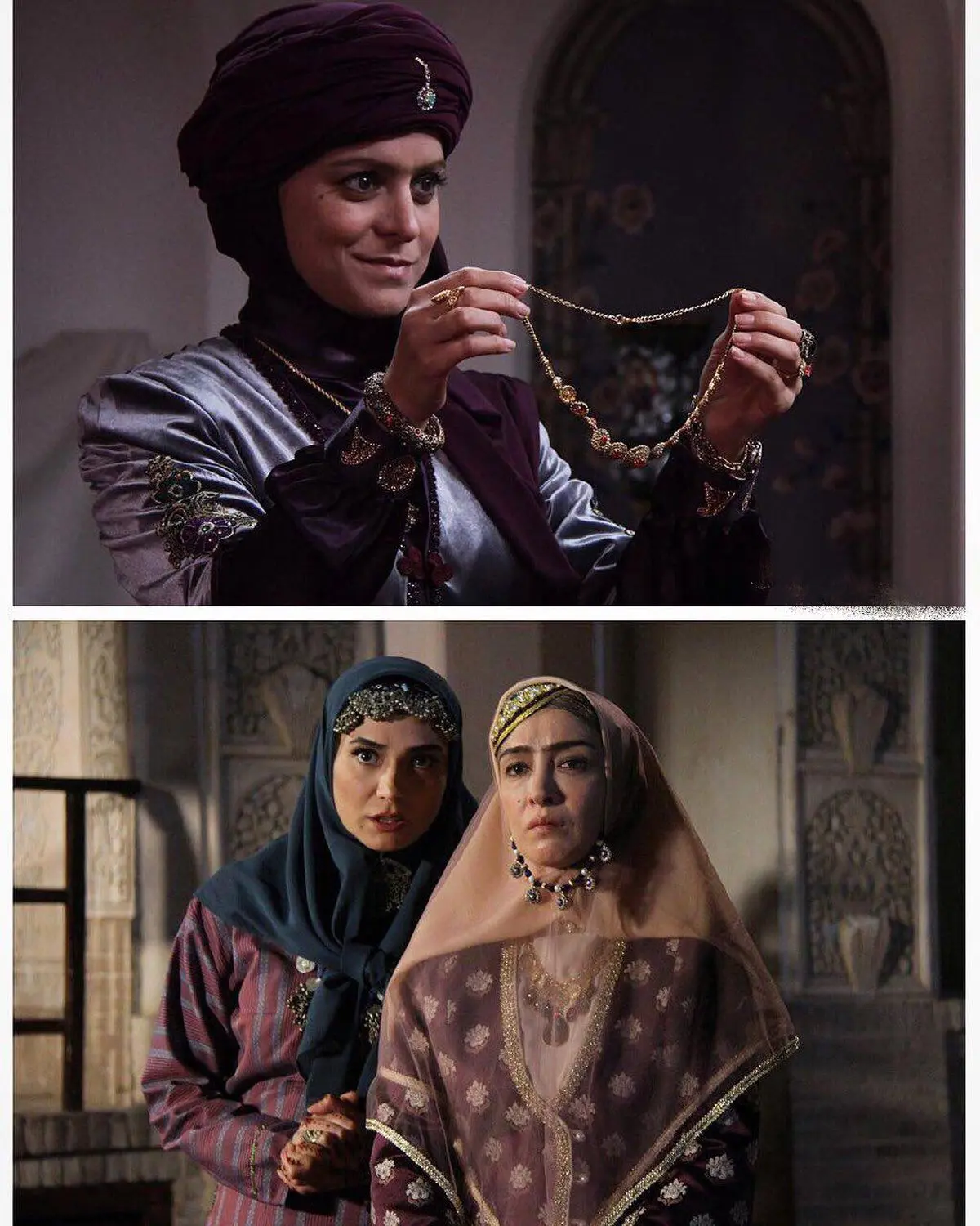 گریم غزل شاكرى در سريال "بانوى عمارت" /عکس