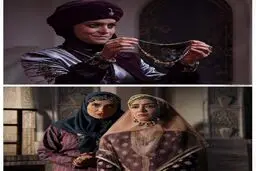 گریم غزل شاكرى در سريال "بانوى عمارت" /عکس