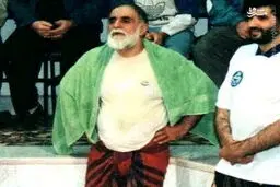 ناطق نوری در گود زورخانه/عکس
