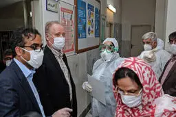 نماینده سازمان بهداشت جهانی در زنجان + عکس