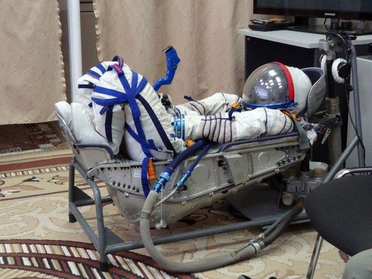 صندلی عجیبی برای سفر به فضا!/تصاویر