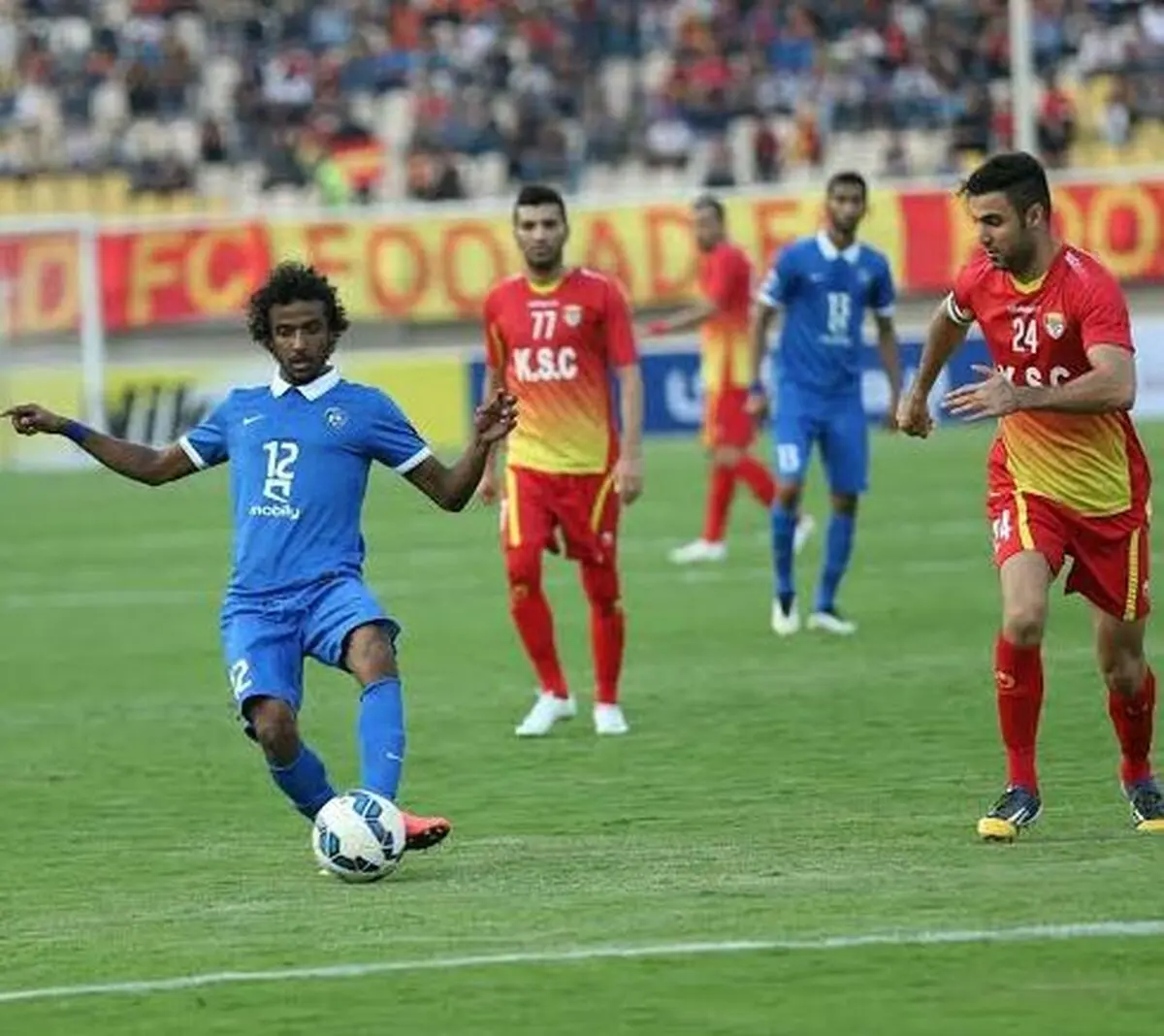 بهترین بازیکن فولاد - الهلال (عکس)