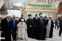 عکس: حضور خمینی جوان در  مراسم تجدید میثاق اعضای مجلس خبرگان با آرمان های امام (ره)