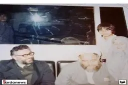 حضور ابراهیم یزدی در بیمارستانی که امام خمینی بستری بود /عکس