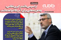 فوتوتیتر/ بعیدی‌نژاد: ترامپ می‌داند درگیری نظامی، چه هزینه‌هایی برای آمریکا خواهد داشت