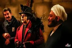 تصویری از گریم عجیب پژمان بازغی در فیلم آهوی پیشونی سفید