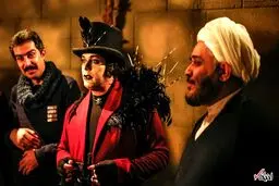 تصویری از گریم عجیب پژمان بازغی در فیلم آهوی پیشونی سفید