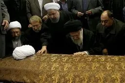 تصاویری که رویترز از مراسم تشییع آیت الله منتشر کرد