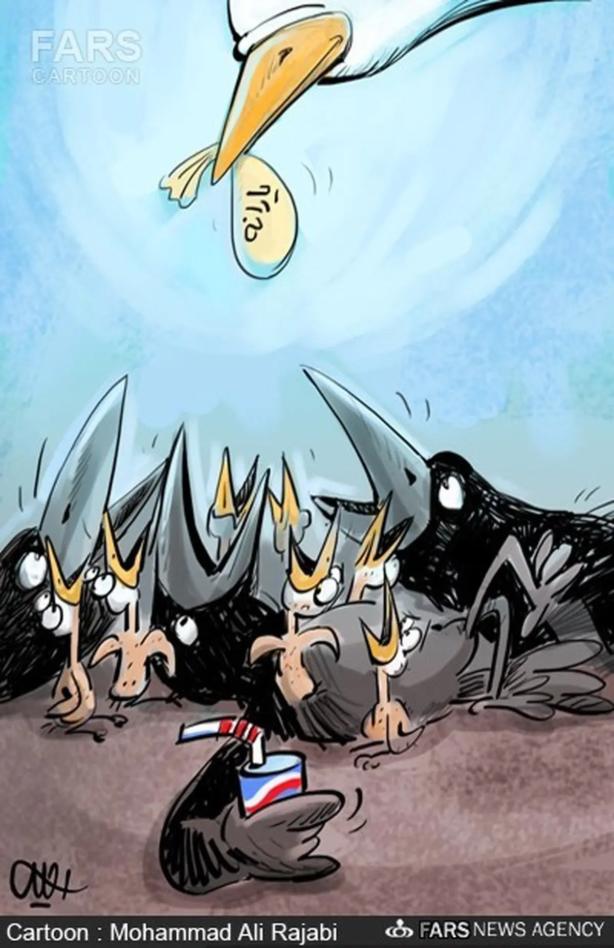 ثروتمندان هنوز یارانه می‌گیرند /کاریکاتور