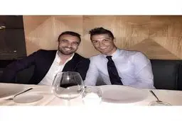 مهاجم رئال مادرید؛ فیس‌بوک رونالدو/ شام خوب با دوست خوب