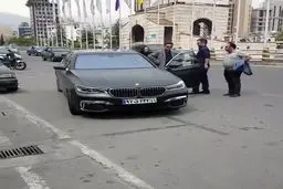 ماشین میلیاردی یک استقلالی در خیابان های تهران/عکس