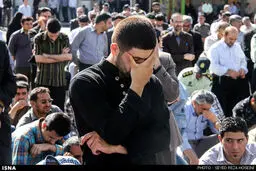 تشییع و تدفین پیکر شهید«قباد مرادی»/تصاویر