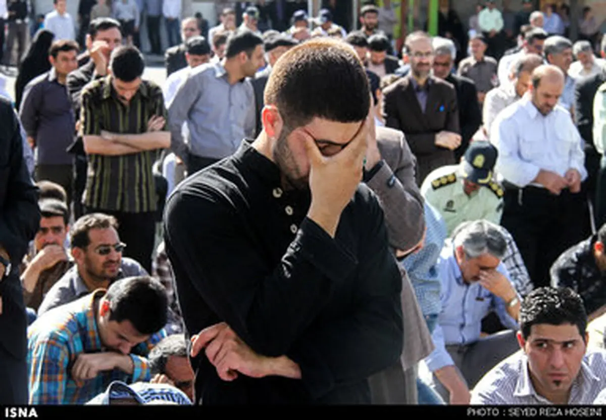 تشییع و تدفین پیکر شهید«قباد مرادی»/تصاویر