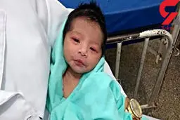 معجزه / نوزاد زنده به گور نجات یافت+ عکس