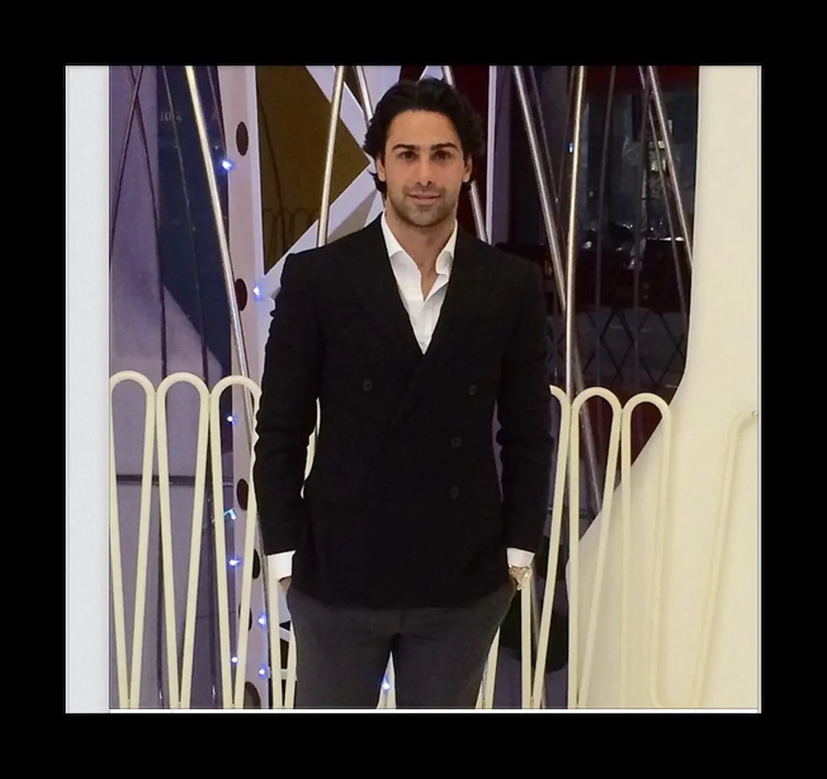 عکس/ تیپ جدید و شیک فرهاد مجیدی