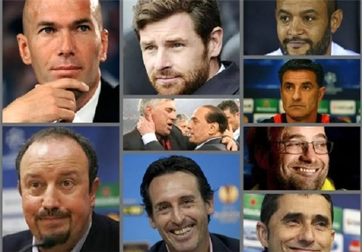 گزینه‌های سرمربی‌گری رئال مادرید در یک قاب