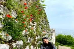 طبیعت گردی پانته آ بهرام + عکس