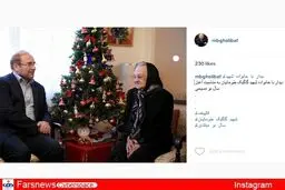 شهردار تهران در منزل یک شهید ارمنی/عکس