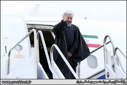 سفر رئیس جمهور یه ترکمنستان به روایت تصویر