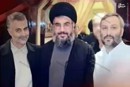 حاج قاسم، نصرالله و شهید مغنیه /عکس