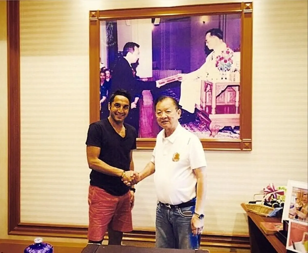 بازیکن سابق استقلال در لیگ تایلند + عکس