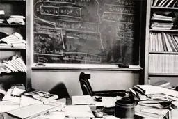 دفتر انیشتین چند ساعت پس از مرگ وی/عکس