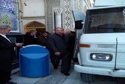 قالیباف در مراسم تشییع پیکر واعظ طبسی/ عکس