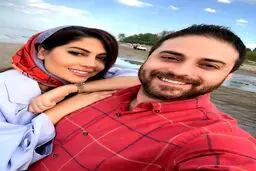 عكس جديد بابك جهانبخش و همسرش